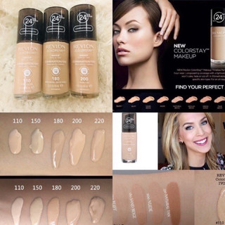 Kem nền che khuyết điểm -kiềm dầu mịn màng Revlon Colorstay 24h