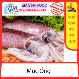 Mực ống indo _ 1,1-1,3Kg/túi(3con)