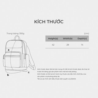 Balo BAMA BM Backpack 1.0