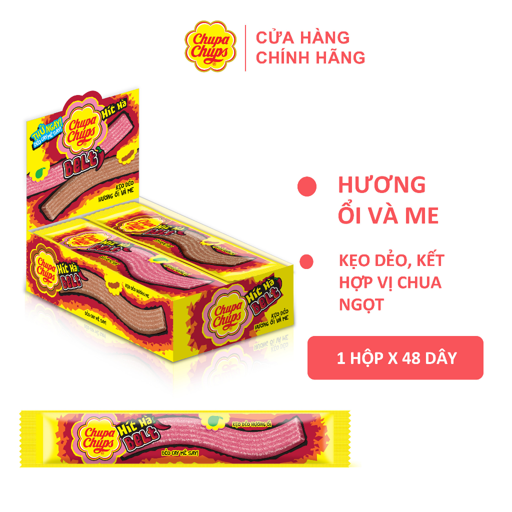 Kẹo dẻo Chupa Chups Sour Belt