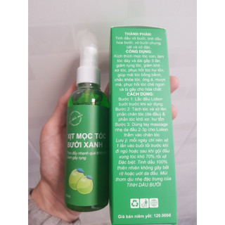 Xịt mọc tóc bưởi xanh 100ml