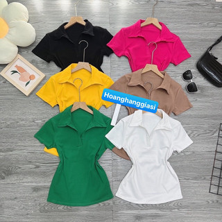 [FREESHIP- KHO SỈ RẺ ] Áo cổ bẻ dior 💥 áo cổ trụ chất borip