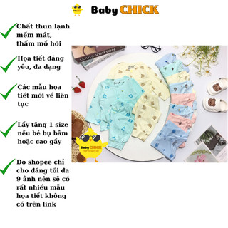 (Size 6-18 kg) BỘ DÀI TAY THUN LẠNH họa tiết nhí cho bé trai bé trai (HÀNG ĐẸP) (CÁC MẪU MỚI VỀ LIÊN TỤC)