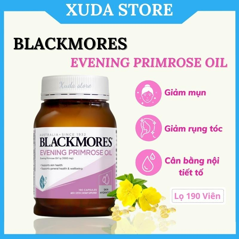 Viên uống tinh dầu hoa anh thảo blackmores evening primrose oil 190 viên chính hãng úc
