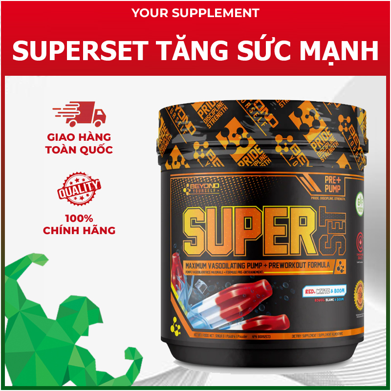 Tăng sức mạnh cao cấp SuperSet - 40 lần dùng