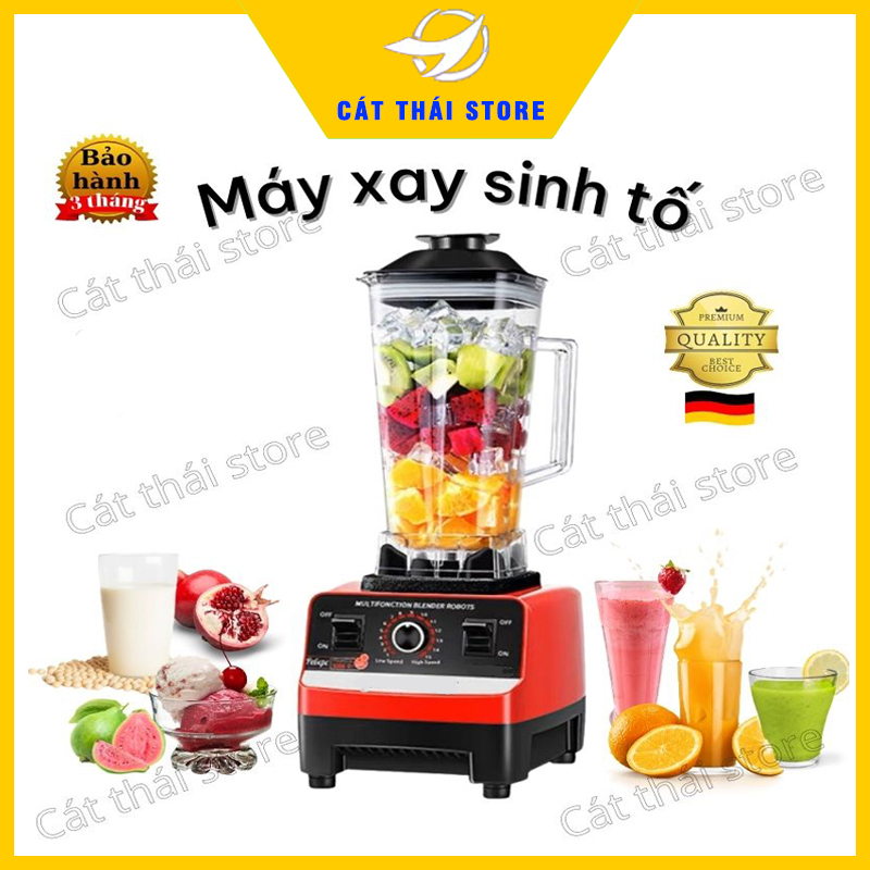 Máy xay sinh tố công nghiệp, máy ép trái cây đa năng với công suất lớn ,an toàn và tiện lợi