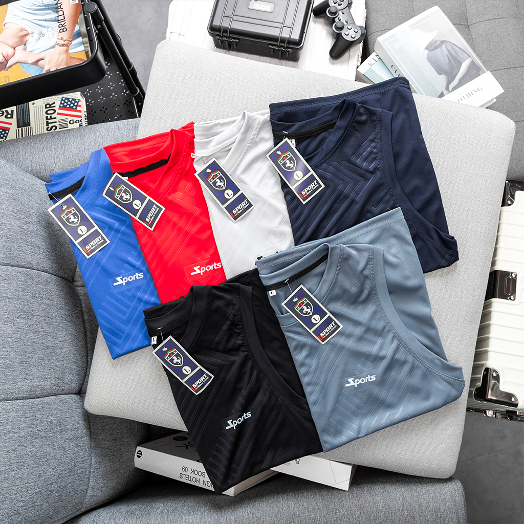 Áo tanktop nam, áo sát nách nam, áo ba lỗ nam dập vân thể thao thun lạnh co giãn 20X70V