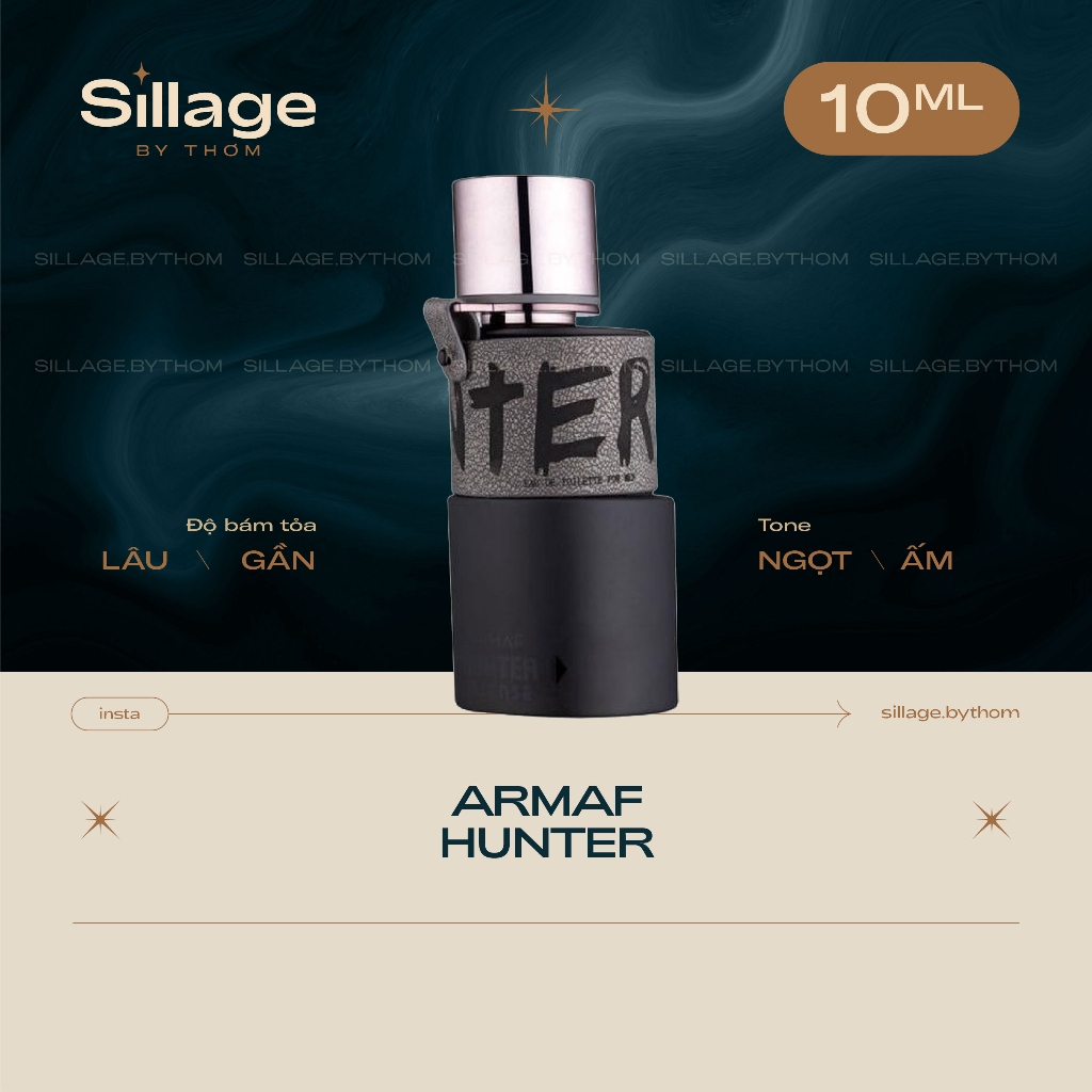 ARMAF HUNTER INTENSE EDT | Mẫu thử nước hoa nam