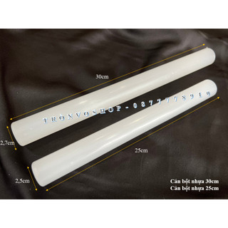 Cây cán bột nhựa 25cm