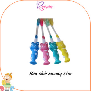 Combo 4 bàn chải đánh răng moony Star cho bé xuất Nhật