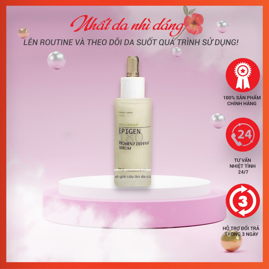 Huyết Thanh Innoaesthetics INNO-DERMA PIGMENT DEFENSE SERUM Sáng Da- Giảm Sạm Nám