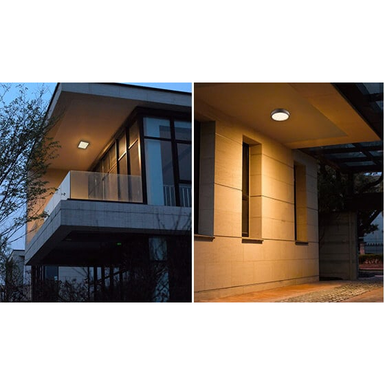 Đèn Ốp Trần Nổi LONstar Viền Vân Gỗ,Viền Trắng Công Suất 6w,12w,18w,24w Chuyên Lắp Ban Công,Nhà Tắm,Hành Lang BH 2 Năm