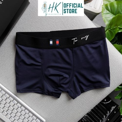 Quần Sịp Đùi Nam Combo 4 cái , Quần Lót Nam Boxer Thun Lạnh Cao Cấp