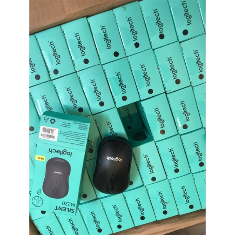Chuột Không Dây Logitech M220 Silent Không Tiếng Ồn Độ Nhạy Cao - Hàng Công Ty - BH 1 Năm
