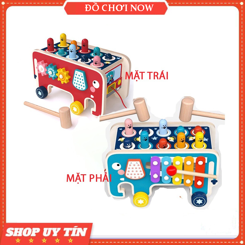 Đồ chơi đập chuột cho bé, Đồ chơi gỗ thông minh