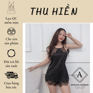 Set ngủ lụa sexy - Hàng QC lụa cao cấp