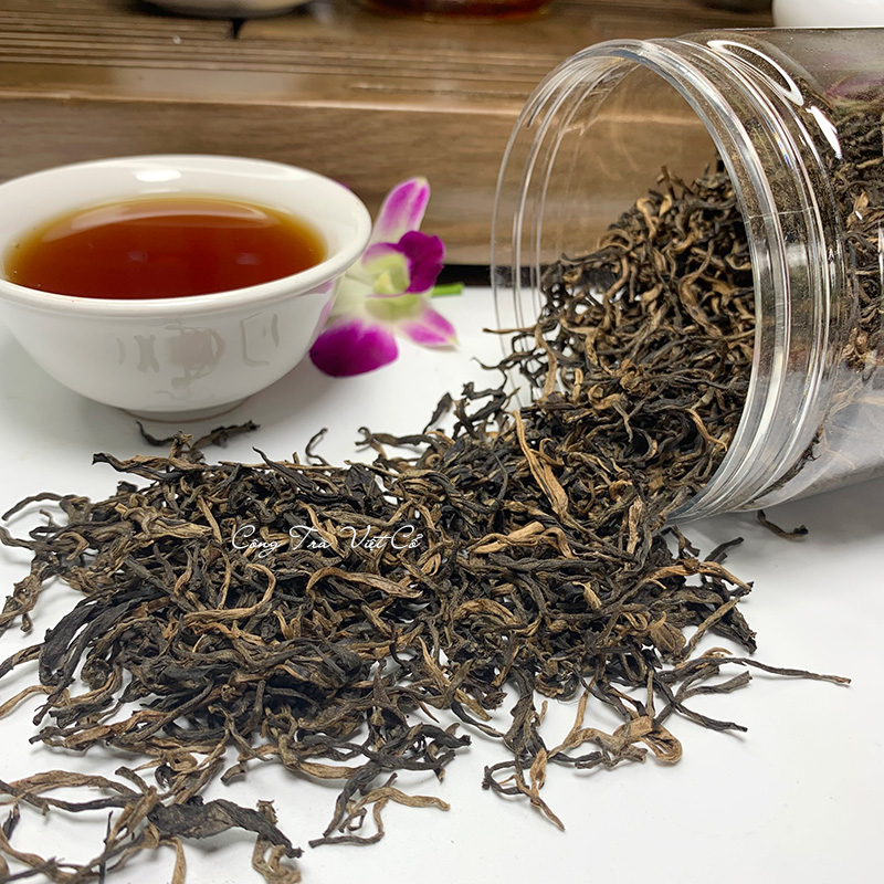 Hồng Trà Shan Tuyết 1 tôm 1 lá
