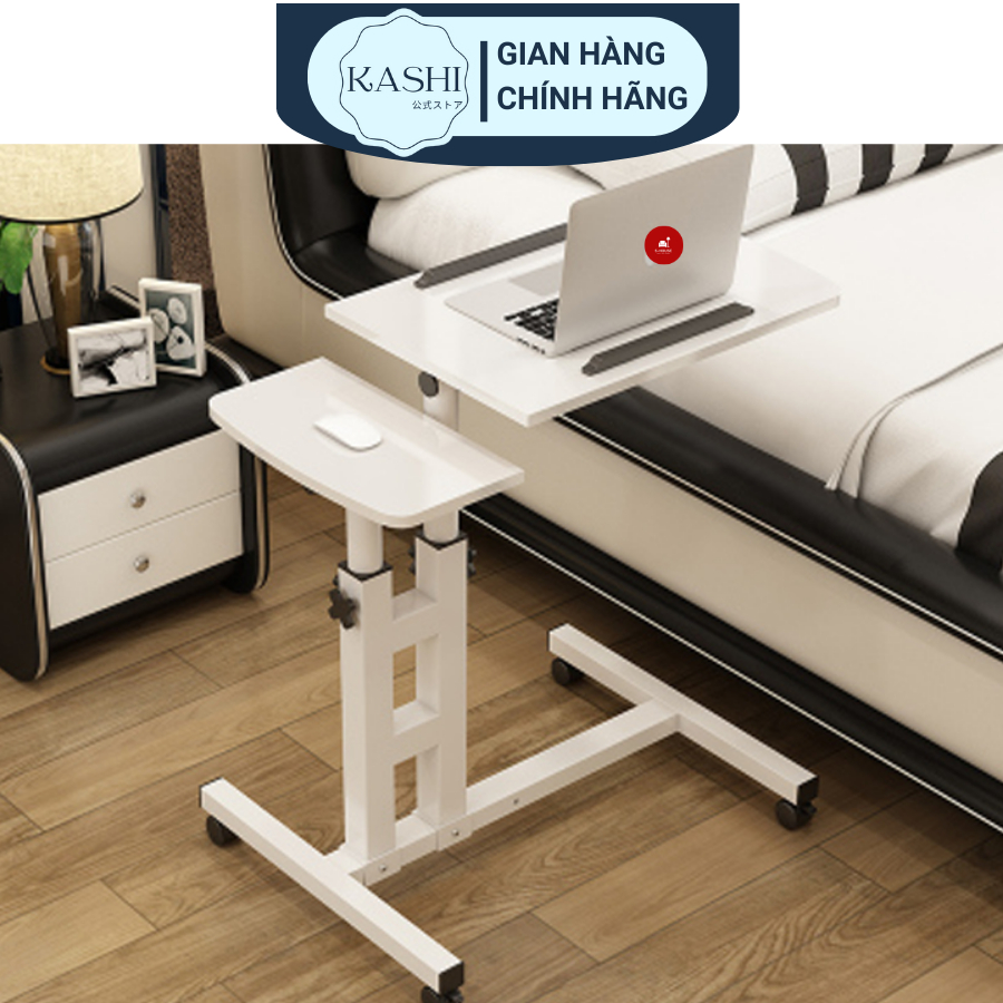 Bàn laptop đa năng KASHI, bàn làm việc gấp gọn thông minh, tuỳ chỉnh độ cao, khung sắt chắc chắn | BigBuy360 - bigbuy360.vn
