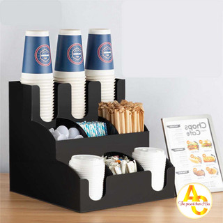 Kệ đựng ly trà sữa , Kệ đựng ly cốc trà sữa 3 tầng, trà đào, cốc cafe chất liệu mica