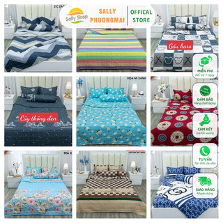 [RẺ VÔ ĐỊCH] Trọn Bộ Ga Gối Cotton Poly Được Chọn Mẫu, Đầy Đủ Kích Thước Lựa Chọn.