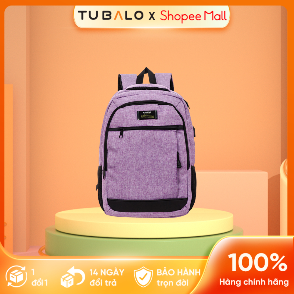 Balo laptop TUBALO thương hiệu Qinol X002M00703 chính hãng chống trộm chống sốc chất lượng chống thấm nước