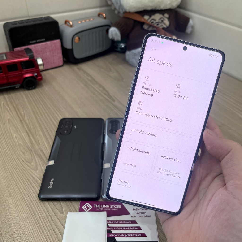 Điện thoại Xiaomi Redmi K40 Gaming Edition - Dimensity 1200 ram 12G