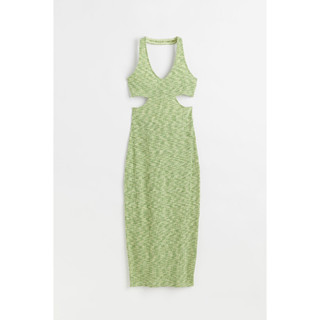 H&M Ribbed Halterneck Dress