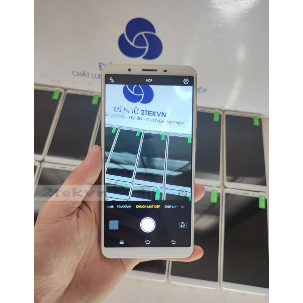 Điện thoại smartphone VIVO Y71 ram 6G/128G chơi game mượt zalo/fb tiktok cực êm- BH 1 năm