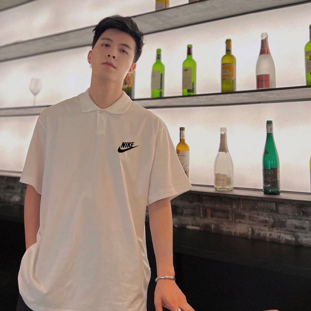 ÁO POLO LOGO NIKE BASIC UNISEX NAM/ NỮ COTTON CỠ OVERSIZE