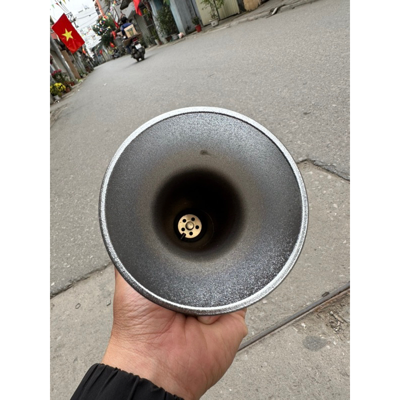 Còi hơi chim Nhôm cao cấp, còi hơi kêu tiếng chim hót 12/24V chung