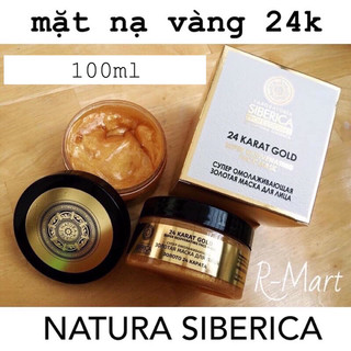 Mặt nạ Vàng 24K NATURA SIBERICA của Nga