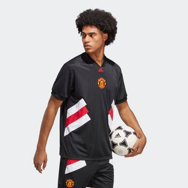 Áo jersey Adidas MU icon range logo thêu