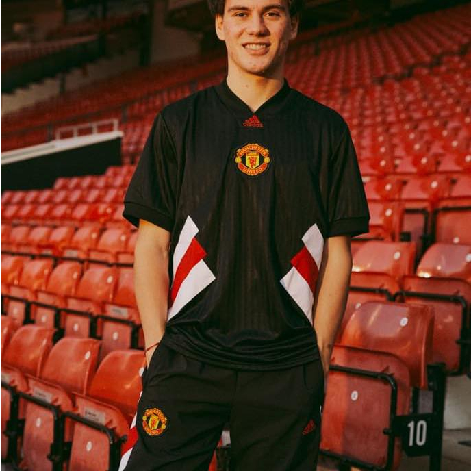 Áo jersey Adidas MU icon range logo thêu