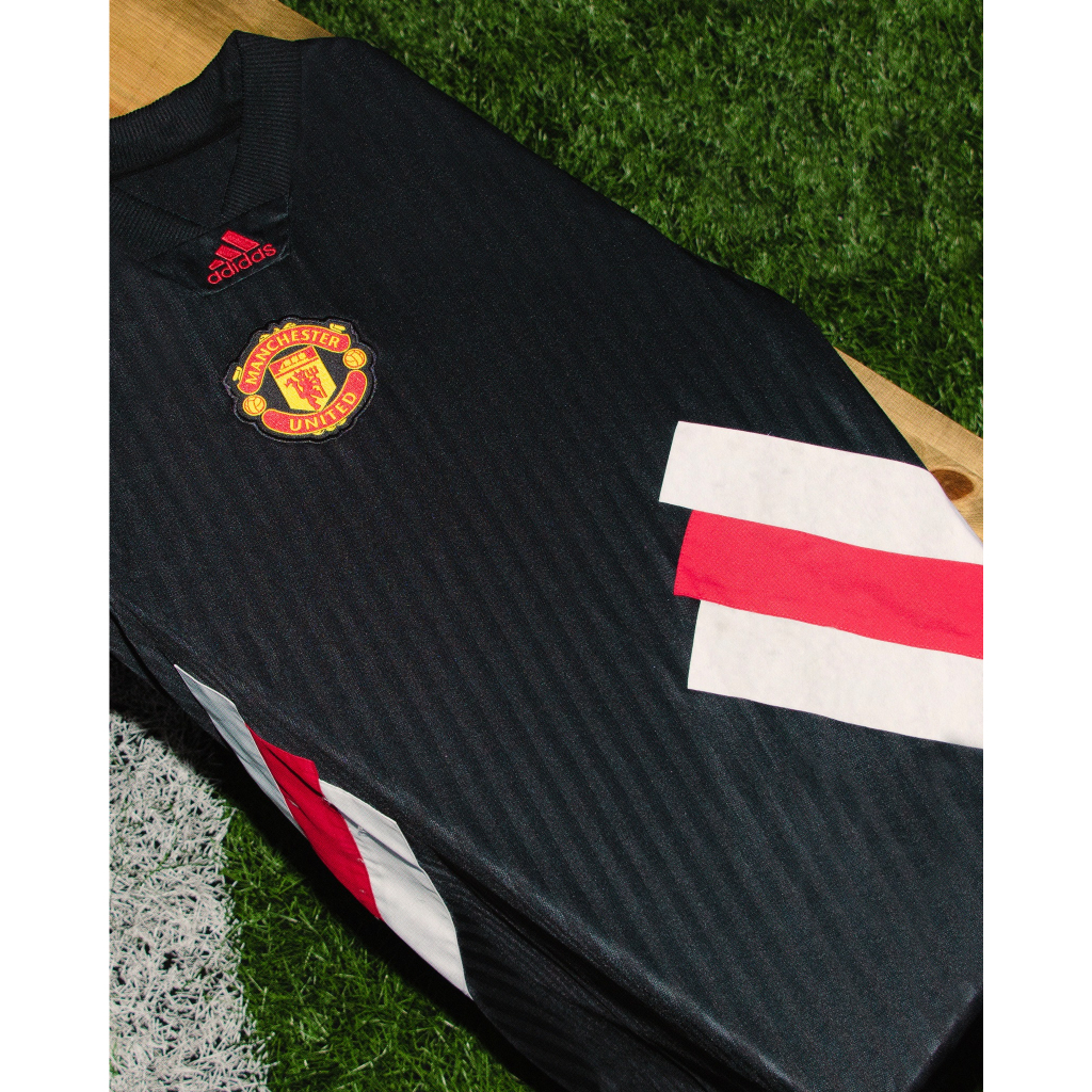 Áo jersey Adidas MU icon range logo thêu