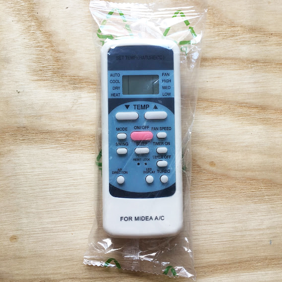Remote máy lạnh Midea [TẶNG PIN] Điều khiển điều hòa Midea