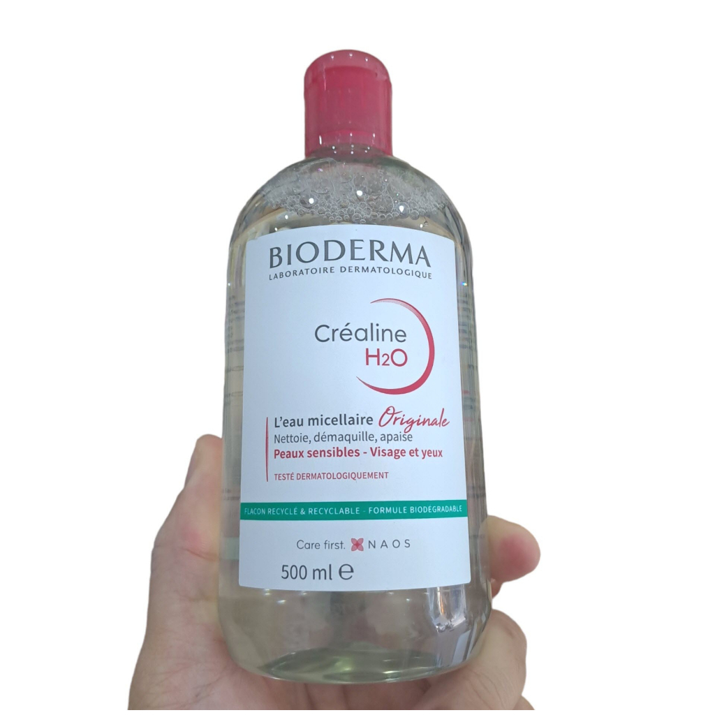 [Hàng Pháp] Nước tẩy trang làm sạch sâu , lành tính Bioderma 100ml-500ml Hàng Chuẩn Auth mẫu mới