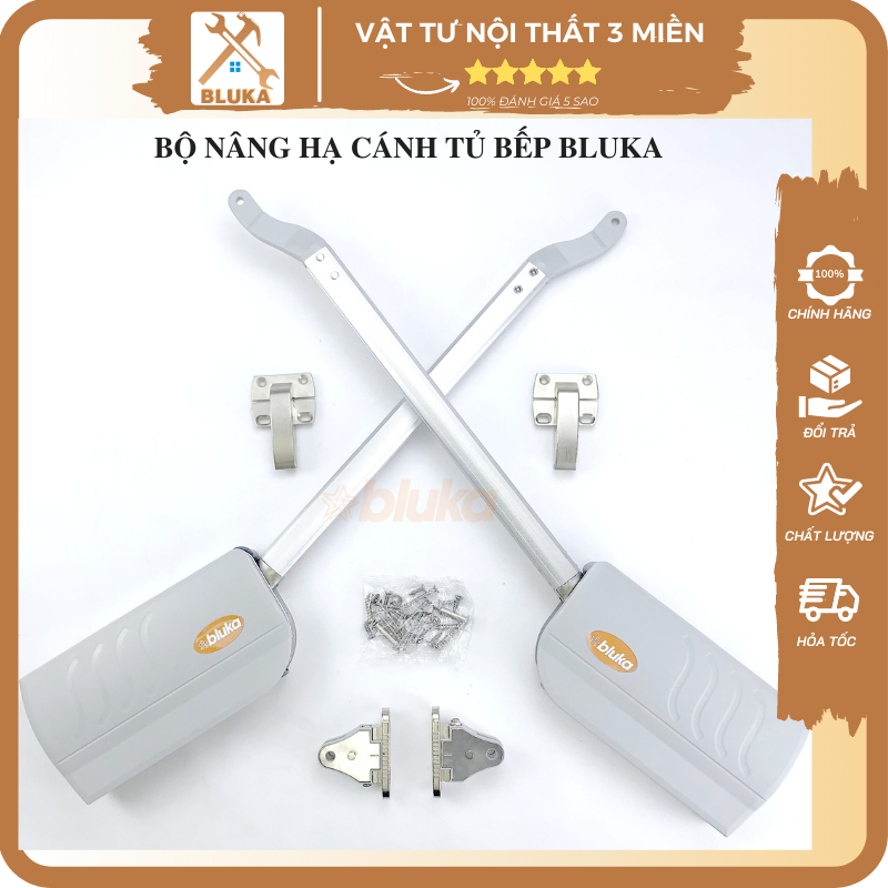 Tay Nâng Cánh Tủ Bếp Cao Câp Chính Hãng, Bộ 2 Cái - Bluka