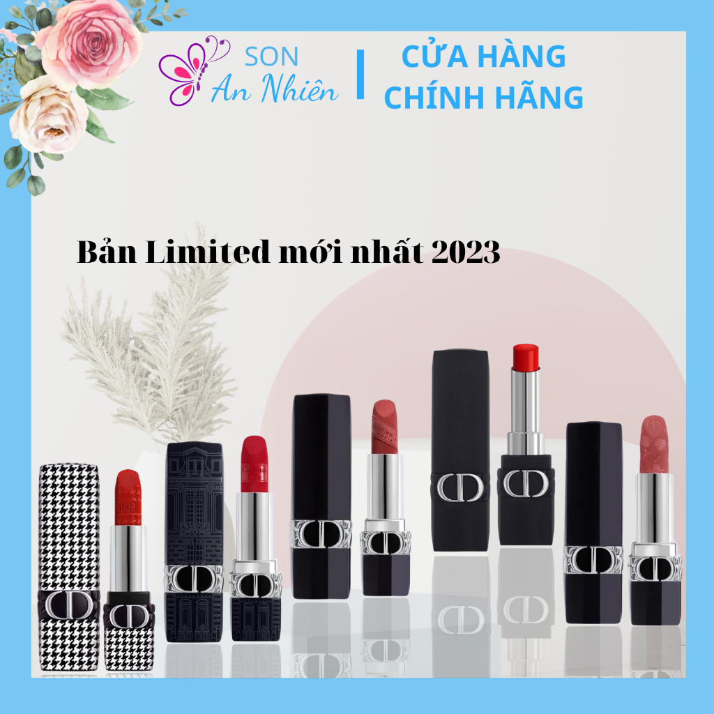 Son Dior Rouge full size, bản Limited, Velvet, Matte siêu Sang chảnh _ Bản hot nhất 2023