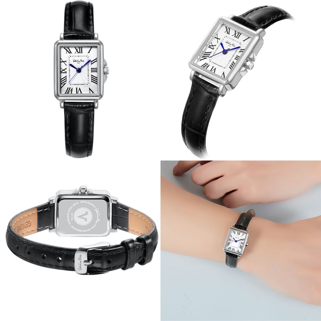 Đồng hồ VALENTINO RUDY VR1125A Watch Square Classic Leather