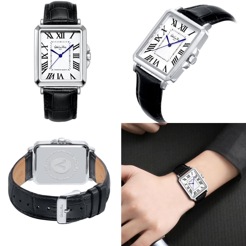 Đồng hồ VALENTINO RUDY VR1125A Watch Square Classic Leather