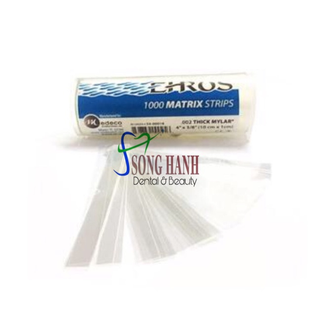 Đai nhựa nha khoa Matrix Trips EHROS (Ống 1000 cái)