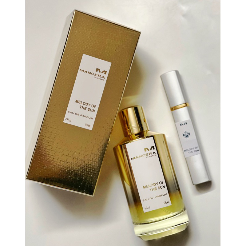 mẫu thử nước hoa mancera melody of the sun 10ml