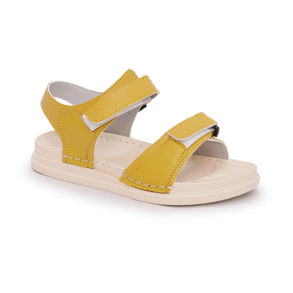 Sandal Nữ Hanatabi 2 Lớp Quai Ngang Xé May Liền Đế Cao 2cm Mã HNSDX2F804