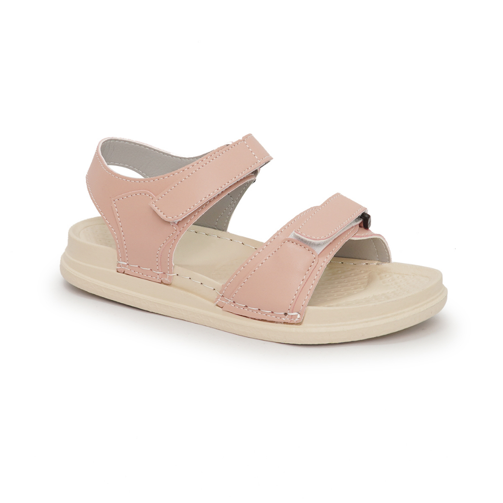 Sandal Nữ Hanatabi 2 Lớp Quai Ngang Xé May Liền Đế Cao 2cm Mã HNSDX2F804