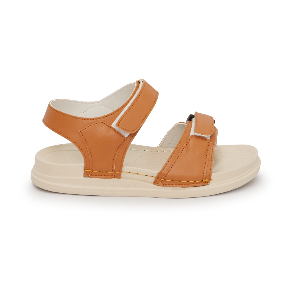 Sandal Nữ Hanatabi 2 Lớp Quai Ngang Xé May Liền Đế Cao 2cm Mã HNSDX2F804