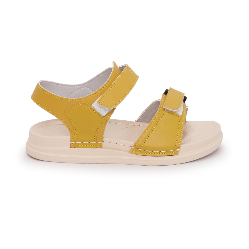 Sandal Nữ Hanatabi 2 Lớp Quai Ngang Xé May Liền Đế Cao 2cm Mã HNSDX2F804