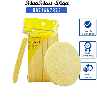 Bọt Biển - Bông Nở Rửa Mặt Chivey 12 Miếng