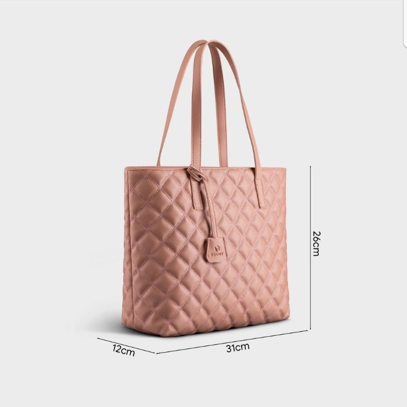 Túi xách da nữ phối Charm trang trí Yuumy Seasand YTX28