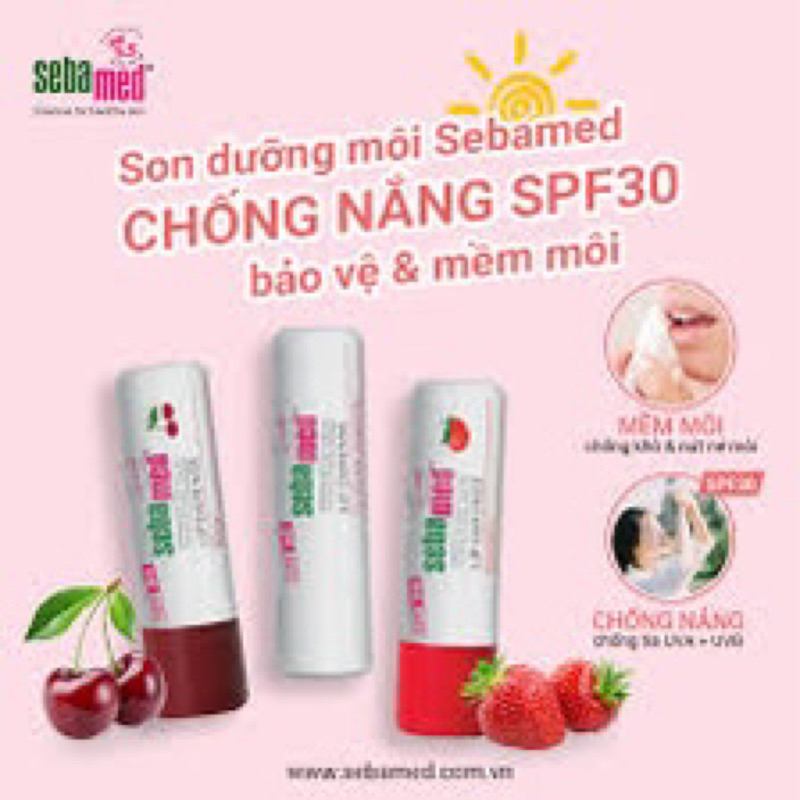 Son Dưỡng Sebamed chống nắng SPF30 ( date 4/2025)