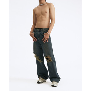 ULA RIPPED LOW-RISE JEANS (QUẦN JEANS ỐNG RỘNG TRICH)